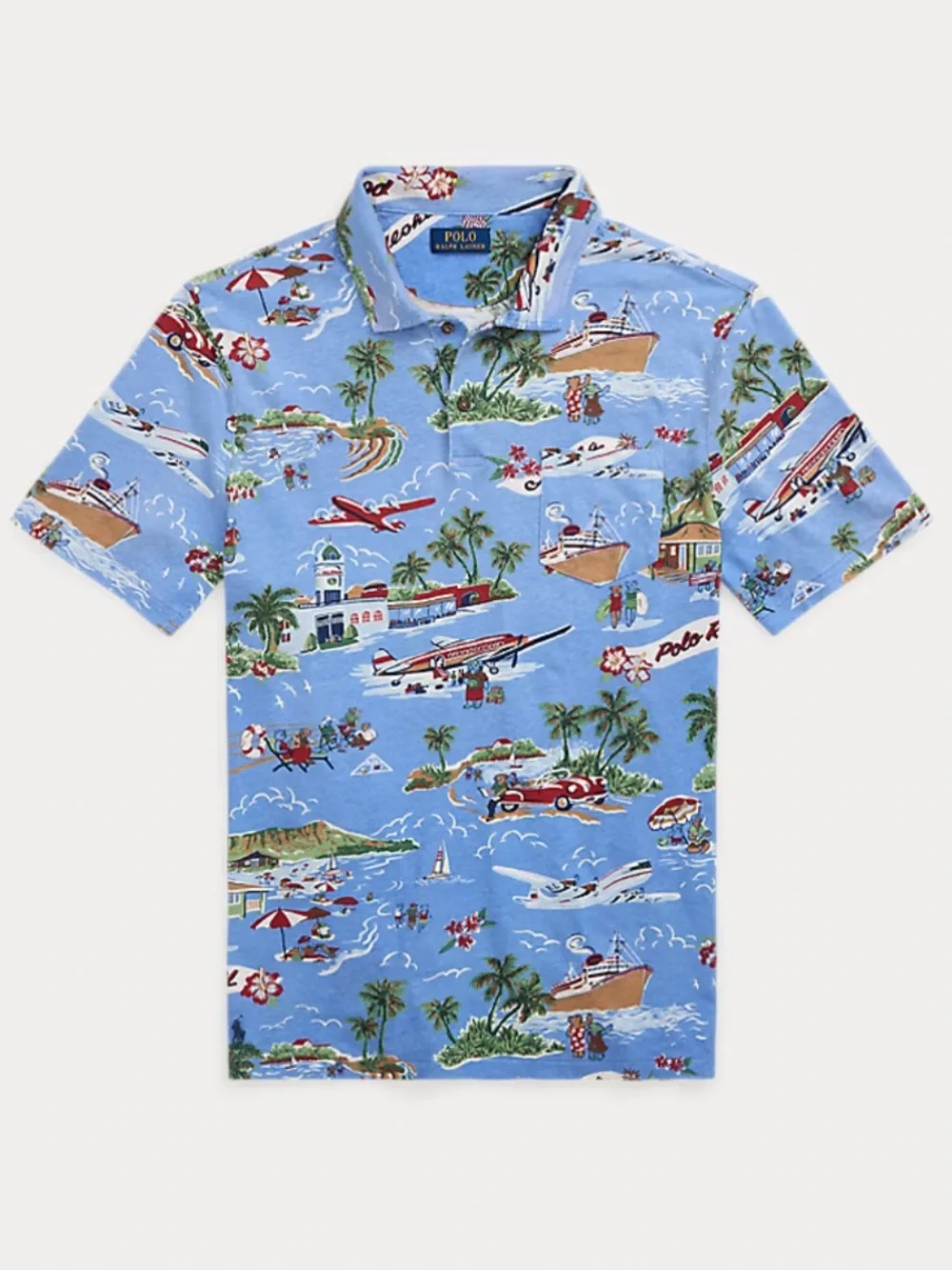 POLO Ralph Lauren Surf Linen Cotton Shirt, NWT